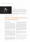 Research paper thumbnail of Abhāva – Sensibilisierungsversuch über das Abwesende