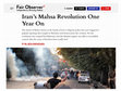 Research paper thumbnail of Iran's Mahsa Revolution One Year On