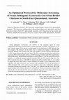 Research paper thumbnail of An Optimized Protocol for Molecular Screening of Avian Pathogenic Escherichia Coli From Broiler Chickens in South East Queensland, Australia