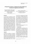 Research paper thumbnail of Perspectiva de género y fomento de la diversidad en la docencia de Ingeniería del Software