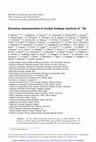 Research paper thumbnail of Exclusive measurements of nuclear breakup reactions of 17 Ne