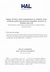 Research paper thumbnail of Impact of heavy metal contamination on oxidative stress of Eisenia andrei and bacterial community structure in Tunisian mine soil