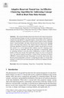 Research paper thumbnail of Adaptive Reservoir Neural Gas: An Effective Clustering Algorithm for Addressing Concept Drift in Real-Time Data Streams