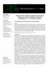 Research paper thumbnail of Plant growth regulator mediated biochemical changes in corms of gladiolus (Gladiolus grandiflorus L.) cv. American beauty