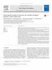 Research paper thumbnail of Gender-specific evolution of fetal heart rate variability throughout gestation: A study of 8823 cases