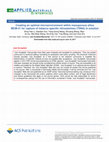 Research paper thumbnail of Creating an optimal microenvironment within mesoporous silica MCM-41 for capture of tobacco specific nitrosamines (TSNA) in solution