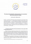 Research paper thumbnail of EU private international law and agreements as to succession in married and unmarried couples