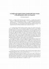 Research paper thumbnail of La famiglia quale oggetto di tutela nel diritto dell’Unione europea  e nella giurisprudenza della Corte di giustizia