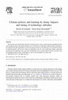 Research paper thumbnail of Climate policies and learning by doing: Impacts and timing of technology subsidies