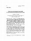 Research paper thumbnail of Étude Au Moyen Des Potentiels Évoqués Tardifs De L'Organisation Des Étapes Sensorimotrices Chez L'Homme