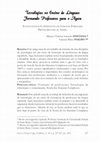 Research paper thumbnail of Tecnologias no ensino de línguas: formando professores para o agora