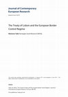 Research paper thumbnail of The Treaty of Lisbon and the European Border Control Regime