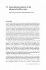 Research paper thumbnail of Generational analysis of the advanced welfare state