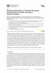 Research paper thumbnail of Test-Retest Reliability of Vibration Perception Threshold Test in People with Type 2 Diabetes Mellitus