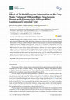 Research paper thumbnail of Effects of 24-Week Exergame Intervention on the Gray Matter Volume of Different Brain Structures in Women with Fibromyalgia: A Single-Blind, Randomized Controlled Trial