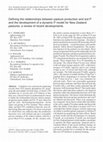 Research paper thumbnail of Defining the relationships between pasture production and soil P and the development of a dynamic P model for New Zealand pastures: A review of recent developments