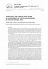 Research paper thumbnail of Hydrological and Chemical Water Regime in the Catchments of Bystra and Sucha Woda, in the Tatra National Park