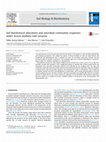 Research paper thumbnail of Soil biochemical alterations and microbial community responses under Acacia dealbata Link invasion