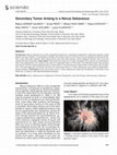 Research paper thumbnail of Secondary Tumor Arising in a Nevus Sebaceous