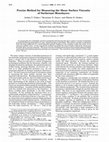 Research paper thumbnail of Precise Method for Measuring the Shear Surface Viscosity of Surfactant Monolayers