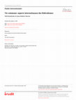 Research paper thumbnail of Vie commune: aspects internationaux des fédéralismes