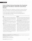 Research paper thumbnail of Factors Effecting the Compliance of Positive Airway Pressure Therapy in Patients with Sleep Related Breathing Disorders