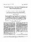 Research paper thumbnail of Tourette syndrome: Associated symptoms and most disabling features