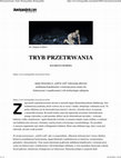 Research paper thumbnail of Tryb przetrwania. null & void Agaty Siniarskiej