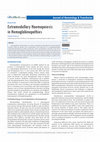 Research paper thumbnail of Extramedullary Haemopoiesis in Hemoglobinopathies