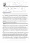 Research paper thumbnail of Factors Affecting Undergraduates’ Difficulties in Writing Thesis