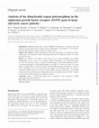 Research paper thumbnail of Analysis of the dinucleotide repeat polymorphism in the epidermal growth factor receptor (EGFR) gene in head and neck cancer patients