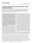 Research paper thumbnail of Ancient hepatitis B viruses from the Bronze Age to the Medieval period