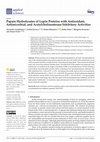 Research paper thumbnail of Papain Hydrolysates of Lupin Proteins with Antioxidant, Antimicrobial, and Acetylcholinesterase Inhibitory Activities