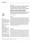 Research paper thumbnail of Bone spoons for prehistoric babies: Detection of human teeth marks on the Neolithic artefacts from the site Grad-Starčevo (Serbia)