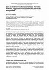 Research paper thumbnail of Gais et lesbiennes francophones à Toronto : mobilité, appartenances communautaires et bilinguisme