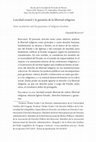 Research paper thumbnail of Laicidad estatal y la garantía de la libertad religiosa