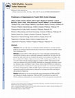 Research paper thumbnail of Predictors of Depression in Youth With Crohn Disease