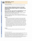 Research paper thumbnail of Using the Children's Depression Inventory in youth with inflammatory bowel disease: support for a physical illness-related factor