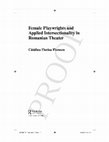 Research paper thumbnail of Female Playwrights and Applied Intersectionality in Romanian Theater (Book Proof)