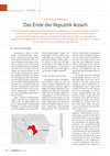 Research paper thumbnail of Das Ende der Republik Arzach