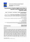 Research paper thumbnail of Characteristics of Bacillus CgM22 and the Effect of Induction on the Growth Rate in Carp (Cyprinus carpio)