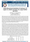 Research paper thumbnail of Multi-dimensional simulation of stationary SI engine in cylinder dynamics for syngas fuelled operation