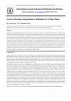 Research paper thumbnail of Factors Affecting Undergraduates’ Difficulties in Writing Thesis