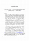 Research paper thumbnail of «Radicata a Roma»: la svolta transculturale nella scrittura italofona nomade di Jhumpa Lahiri