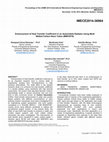 Research paper thumbnail of Enhancement of Heat Transfer Coefficient in an Automobile Radiator Using Multi Walled Carbon Nano Tubes (MWCNTS)