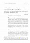 Research paper thumbnail of Sinop Balatlar Kilisesi Örnekleri Işığında Erken Bizans Dönemi Mozaiklerindeki Kuş Figürlerinin İkonografisi / Iconography of Bird Figures in Early Byzantine Periods Mosaics in the Light of the Sinop Balatlar Church