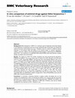 Research paper thumbnail of In vitro comparison of antiviral drugs against feline herpesvirus 1