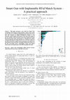 Research paper thumbnail of Smart Gun with Implantable RFid Match System -A practical approach