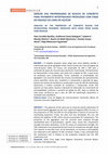 Research paper thumbnail of Análise Das Propriedades De Blocos De Concreto Para Pavimento Intertravado Produzido Com Cinza Do Bagaço Da Cana-De-Açúcar