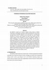 Research paper thumbnail of Pemikiran Pendidikan Islam Ibn Khaldun